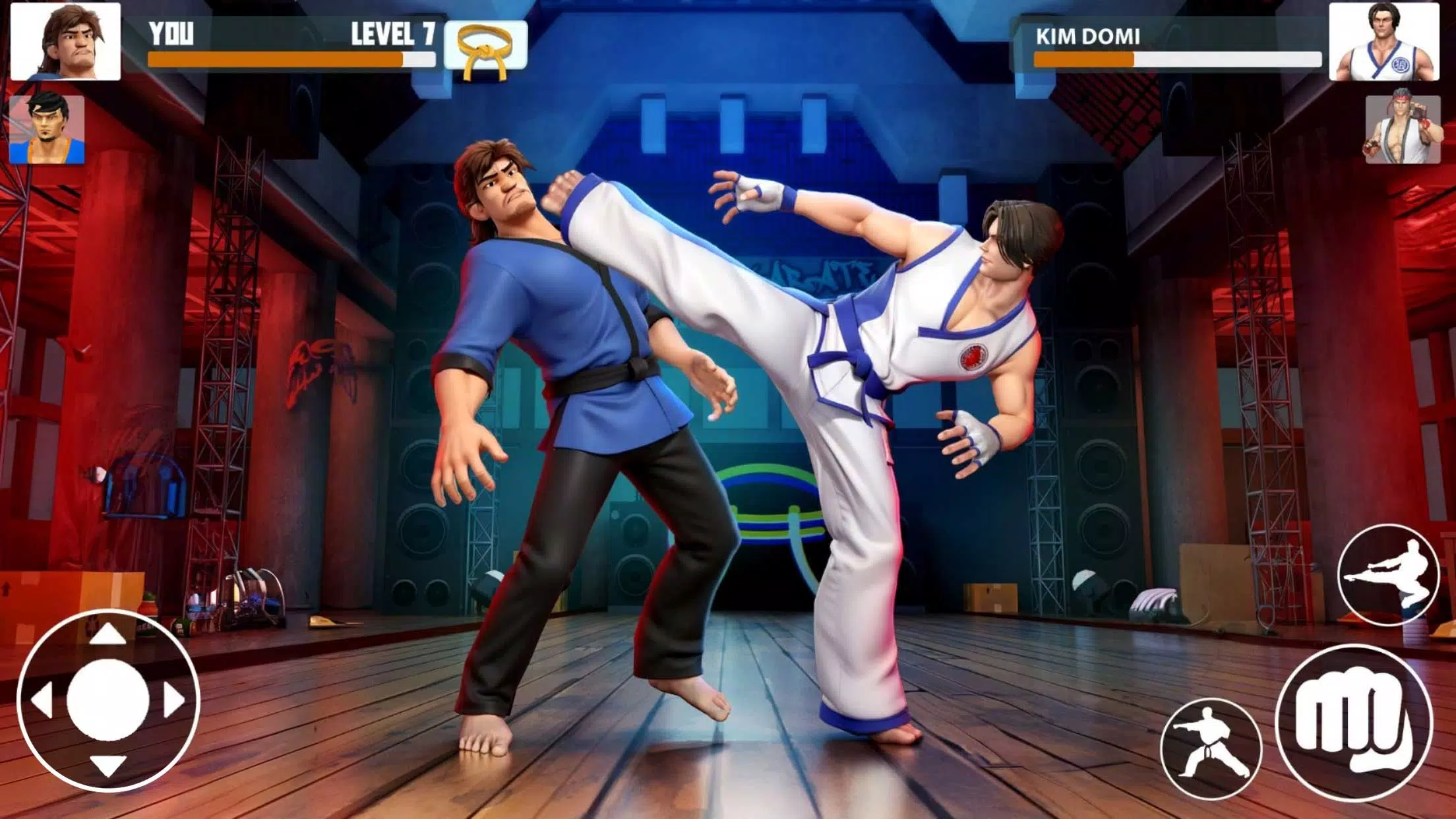 Karate Fighter: Fighting Games captura de pantalla 1