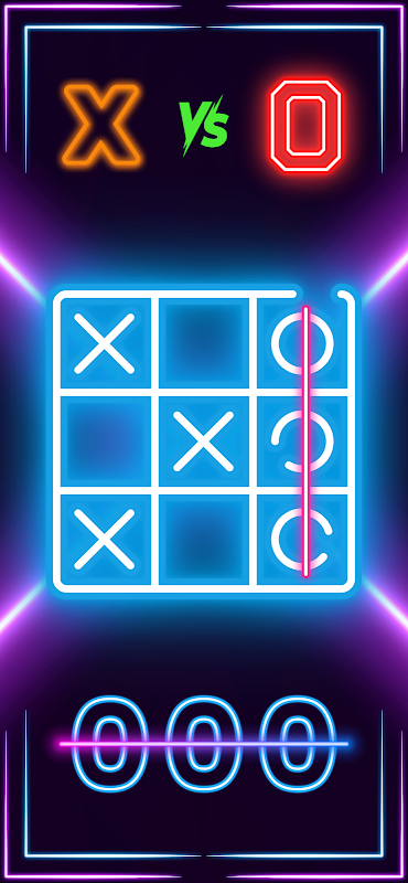 Tic Tac Toe - Multi Player ကိုဖန်သားပြင်1