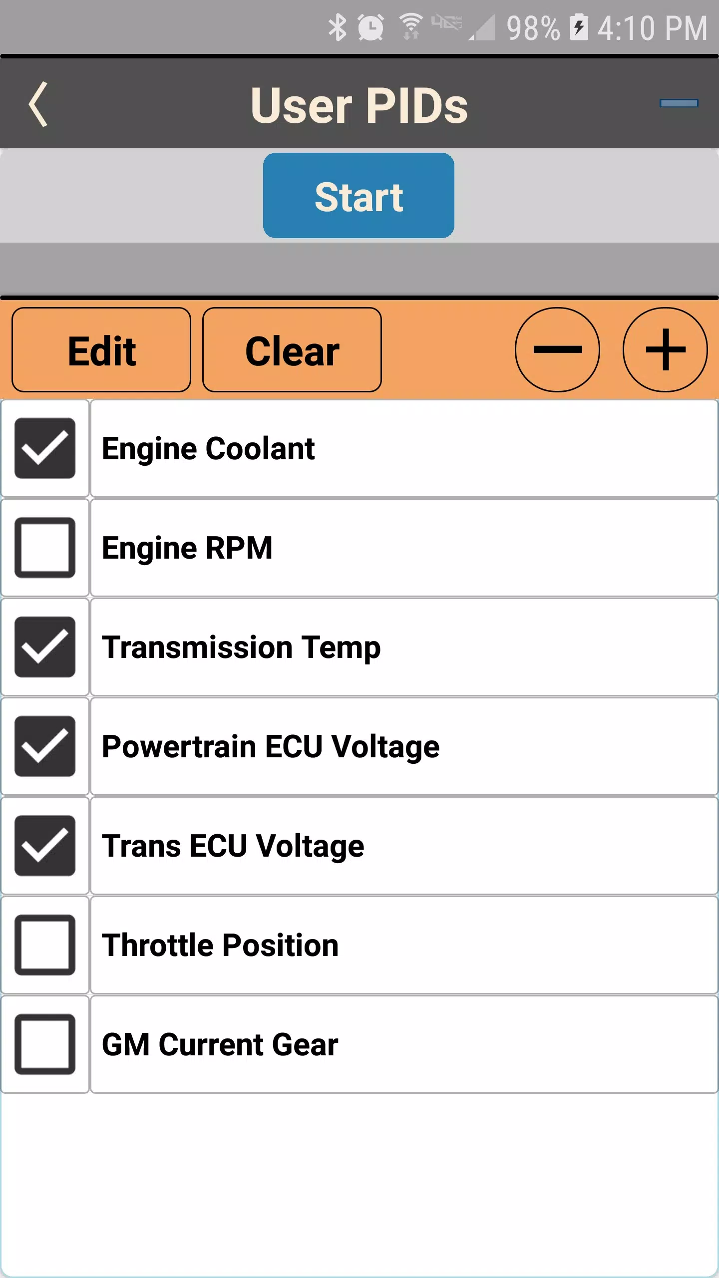 OS OBD2 Interface Скриншот 4