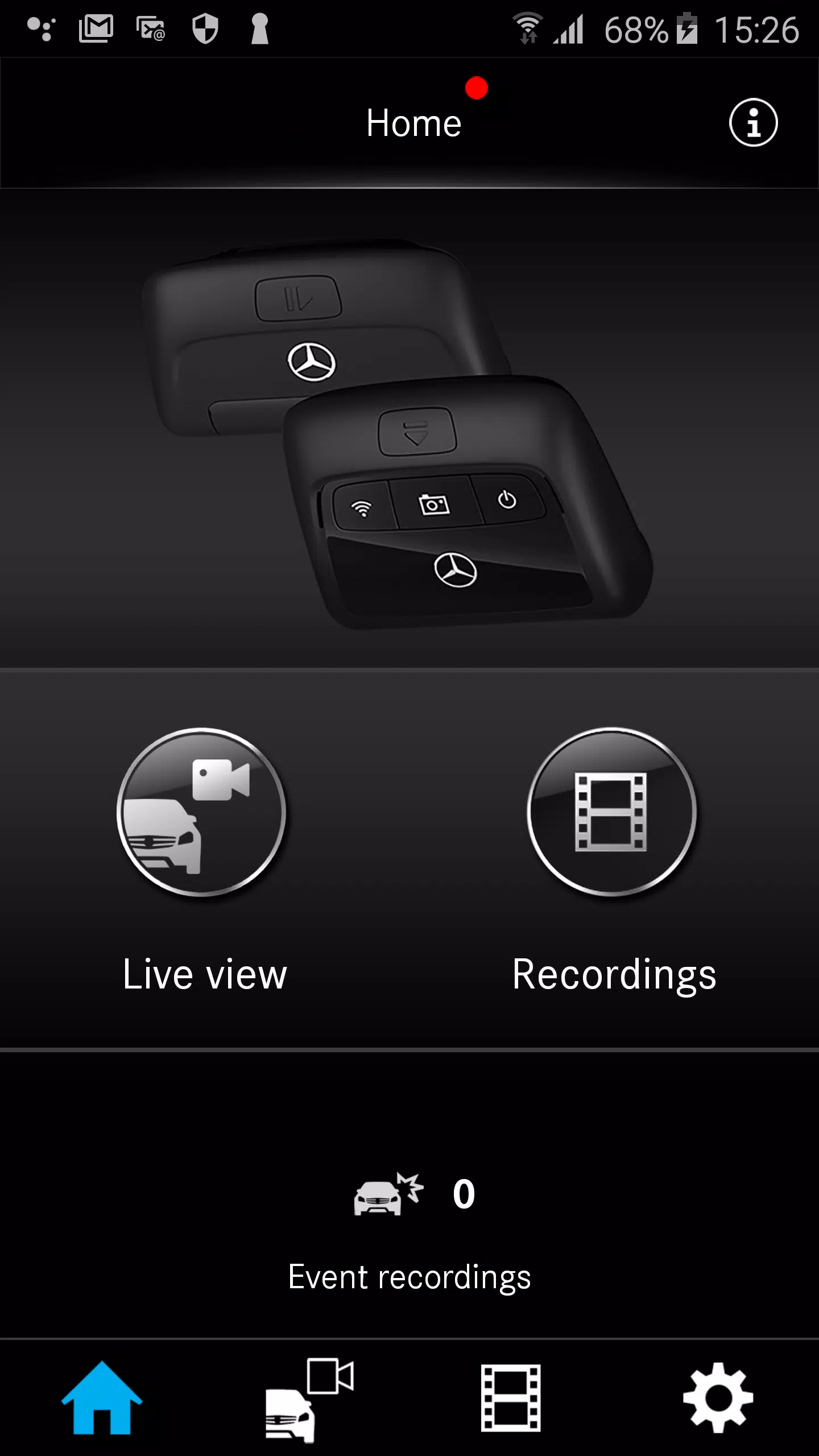 Mercedes-Benz Dashcam Screenshot 1