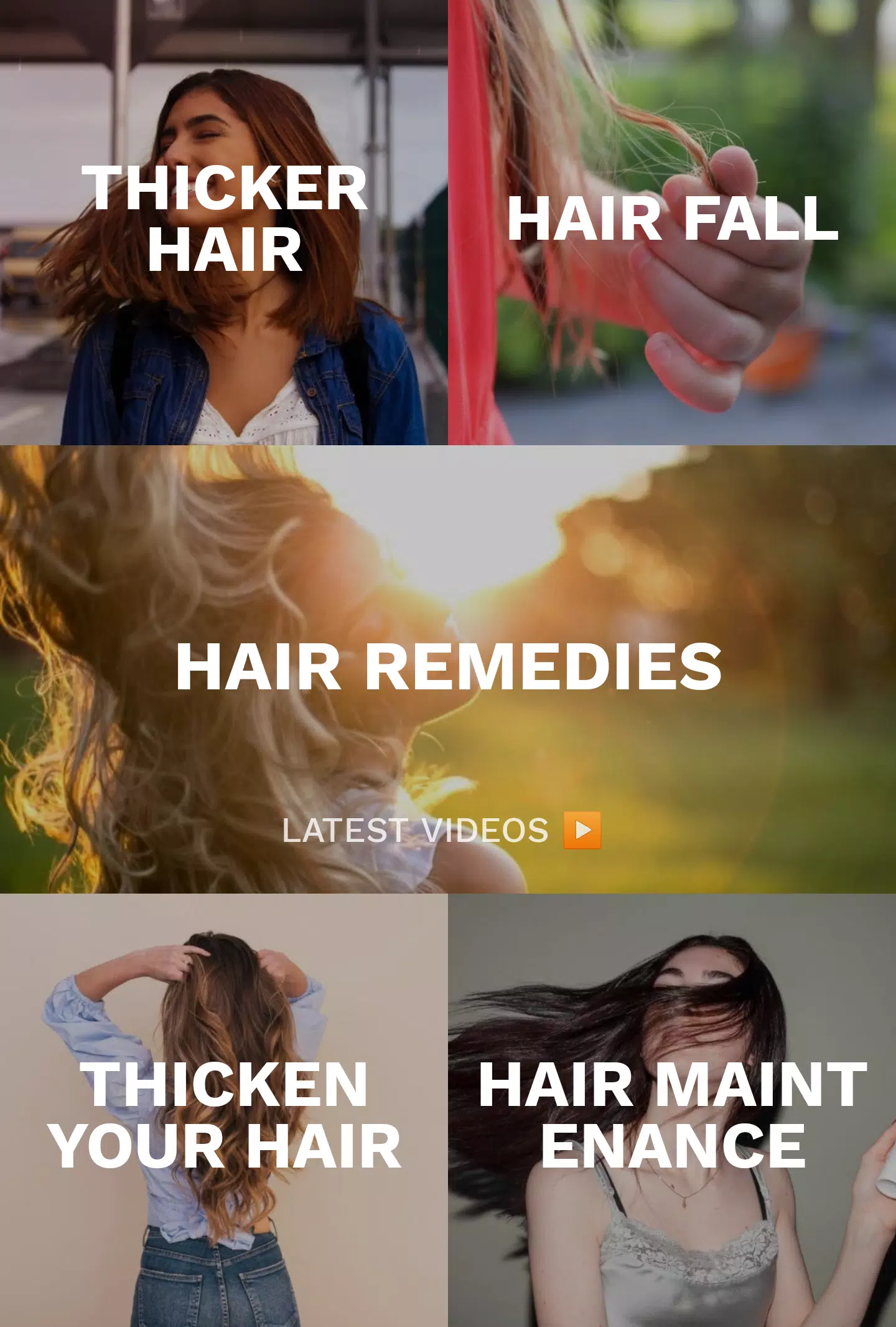 Haircare app for women ကိုဖန်သားပြင်3