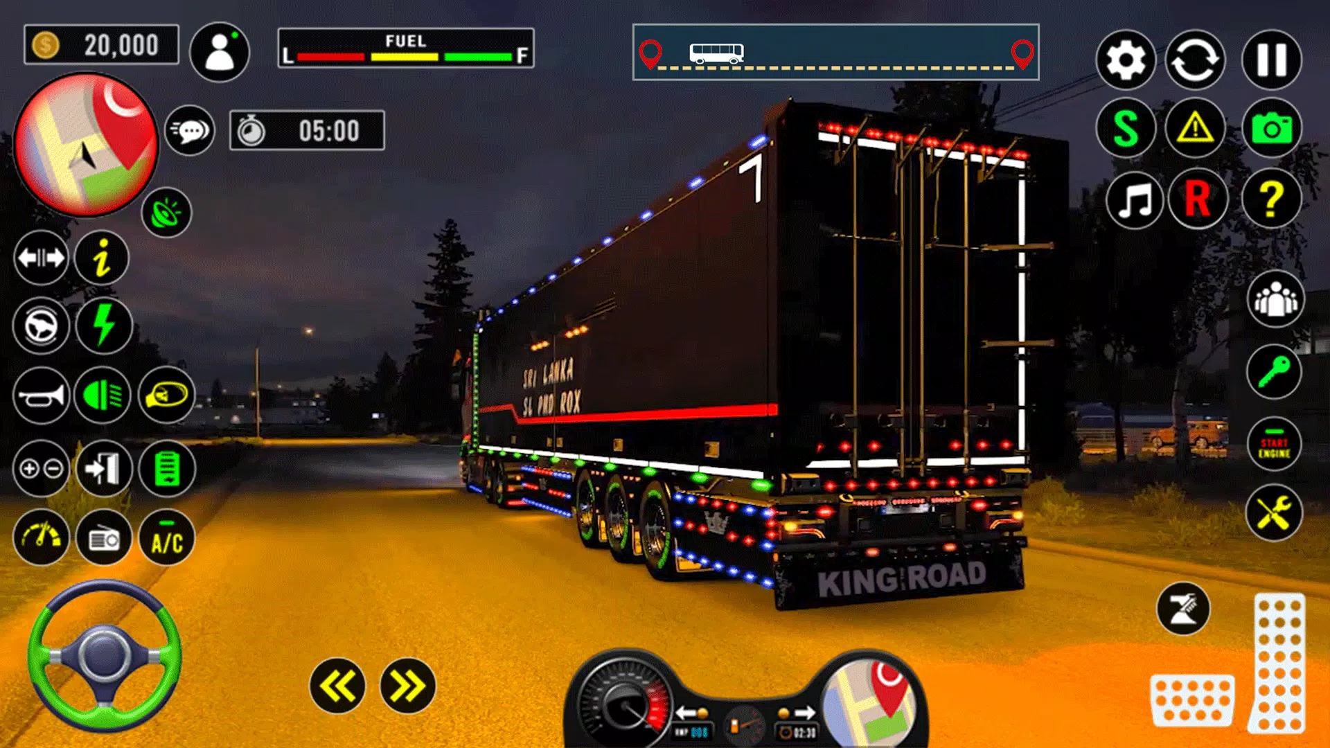 US Truck City Transport Sim 3d屏幕截圖2