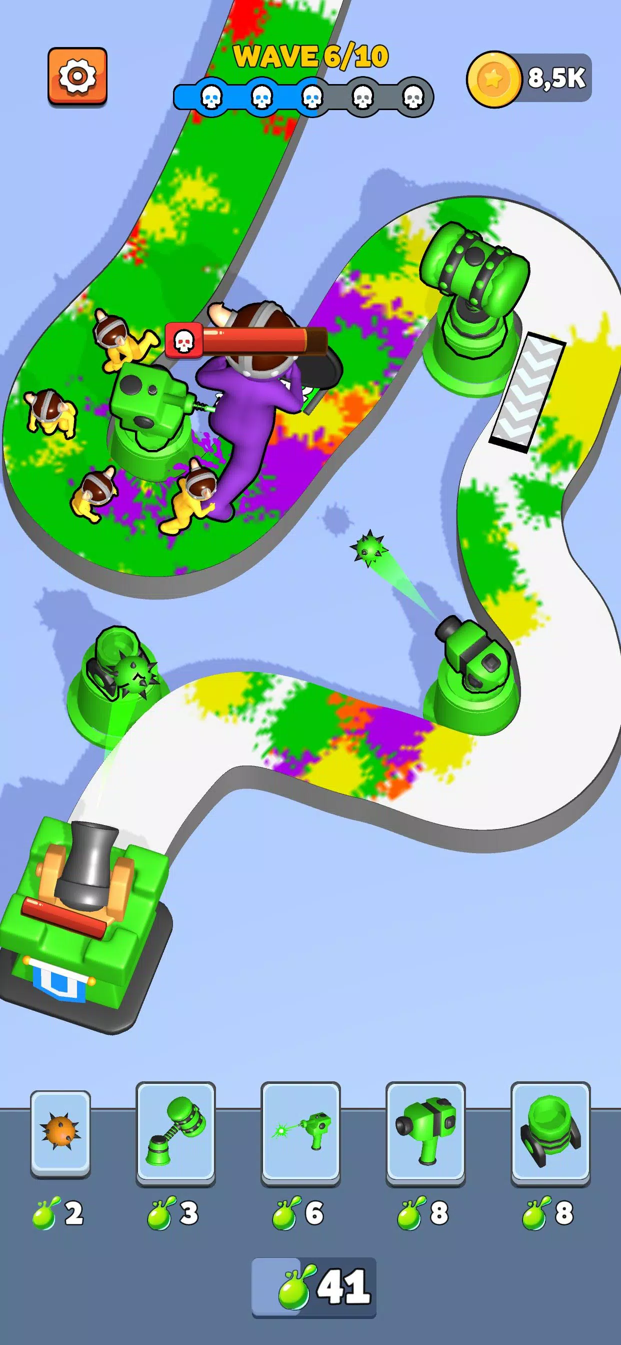 Splash Defense Screenshot 1