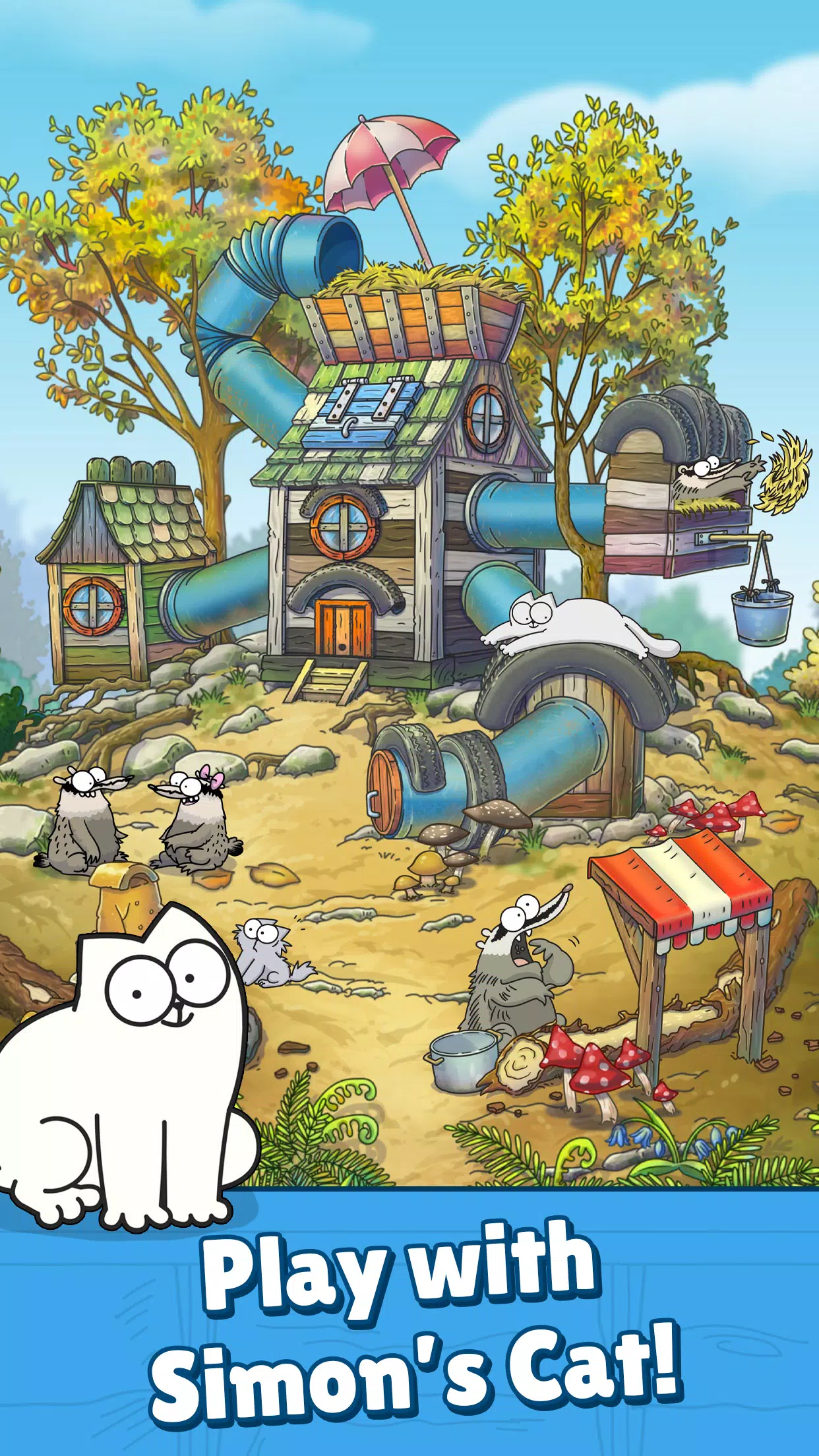 Simon’s Cat Match! captura de pantalla 1