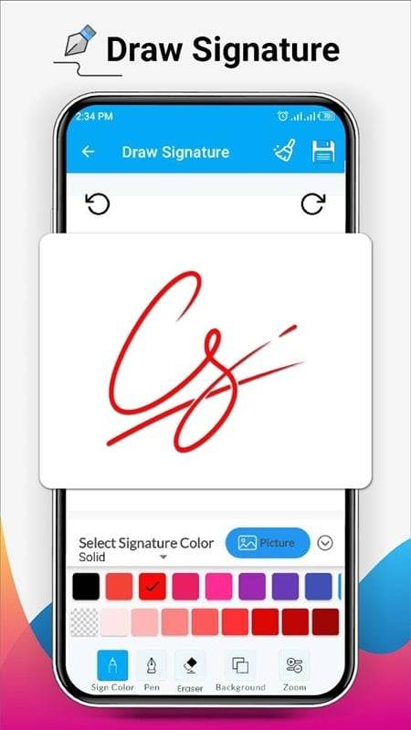 Signature Maker Pro Ảnh chụp màn hình 1