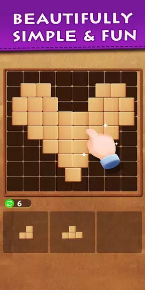 Wood Block Puzzle Classic Game屏幕截圖4