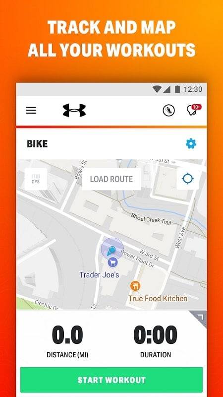 MapMyRide: велоезда с GPS экрана 3