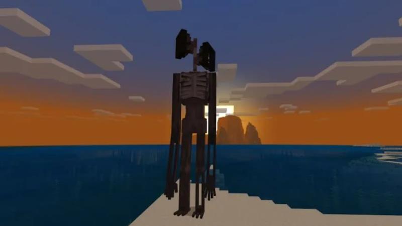 Siren Head mods for minecraft zrzut ekranu 1