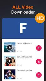 ภาพหน้าจอ All Video Downloader - V 1