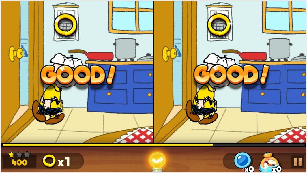 Screenshot Snoopy Spot the Difference 3