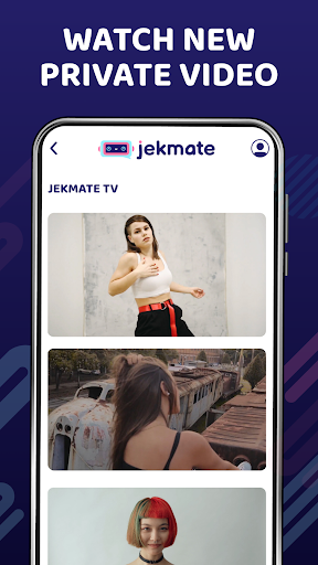 ภาพหน้าจอ Jekmate - live private videos 3