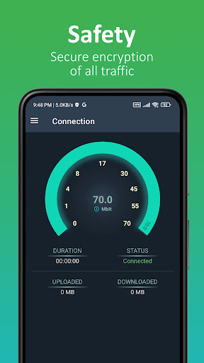 Nomad VPN USA Screenshot 1