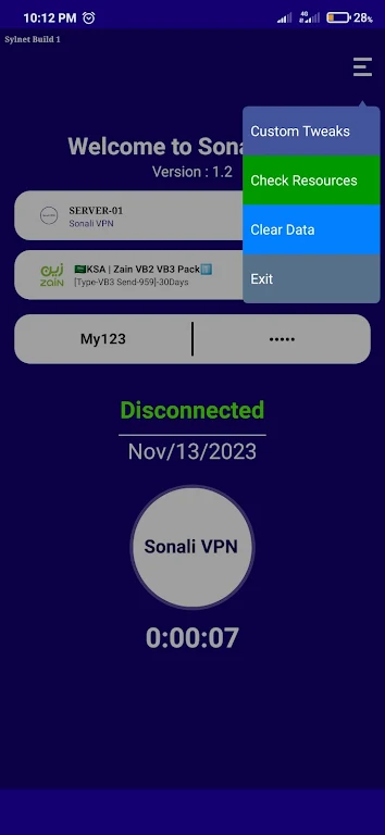 Sonali VPN Super fast экрана 2