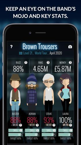 Superstar Band Manager captura de pantalla 1