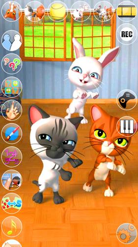 Talking 3 Friends Cats & Bunny Screenshot 3