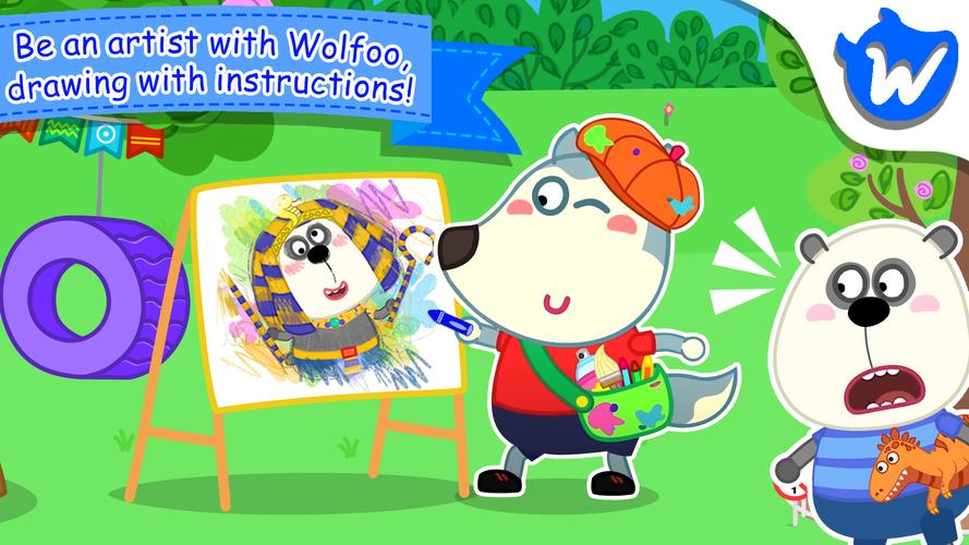 Wolfoo World Educational Games Capture d’écran1