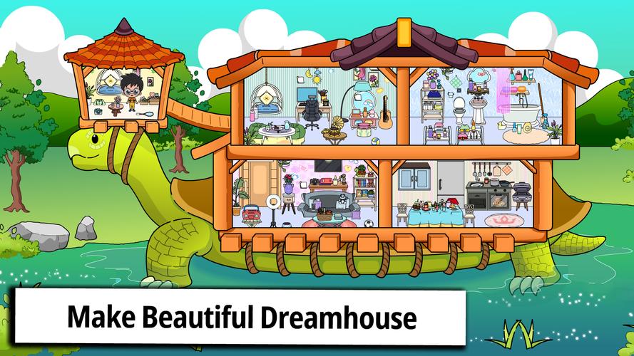 Tizi Home Room Decoration Gameスクリーンショット4