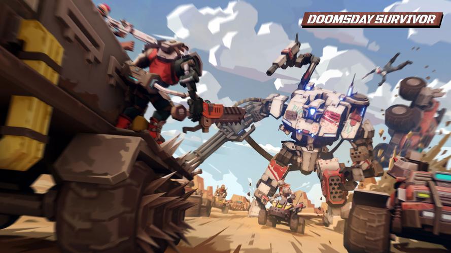 Doomsday Survivor: Zombie War captura de pantalla 1