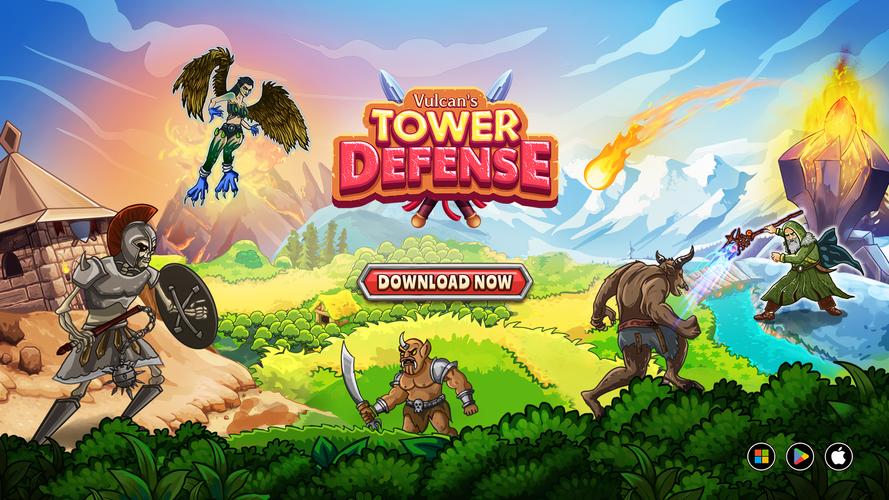 Vulcan's Tower Defense应用截图第1张