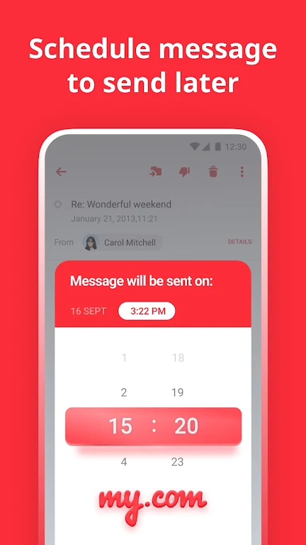 myMail pour Gmail, SFR, Orange Capture d’écran2
