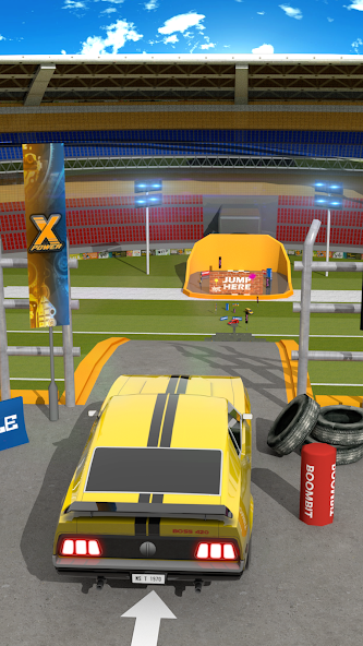 Ramp Car Jumping экрана 1
