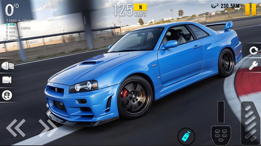 Speed Car racing Simulator 3D屏幕截圖1