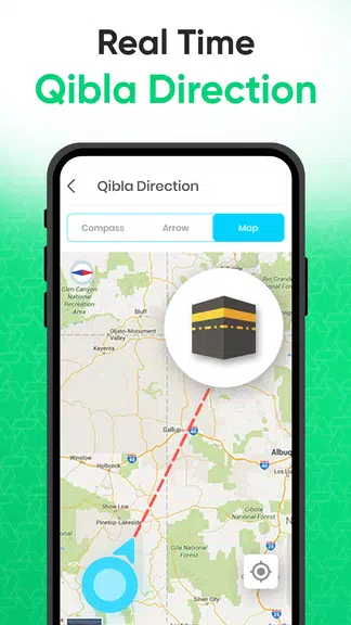 ภาพหน้าจอ Qibla Direction: Qibla Compass 3