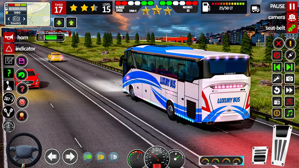 Bus Simulator Travel Bus Games स्क्रीनशॉट 2