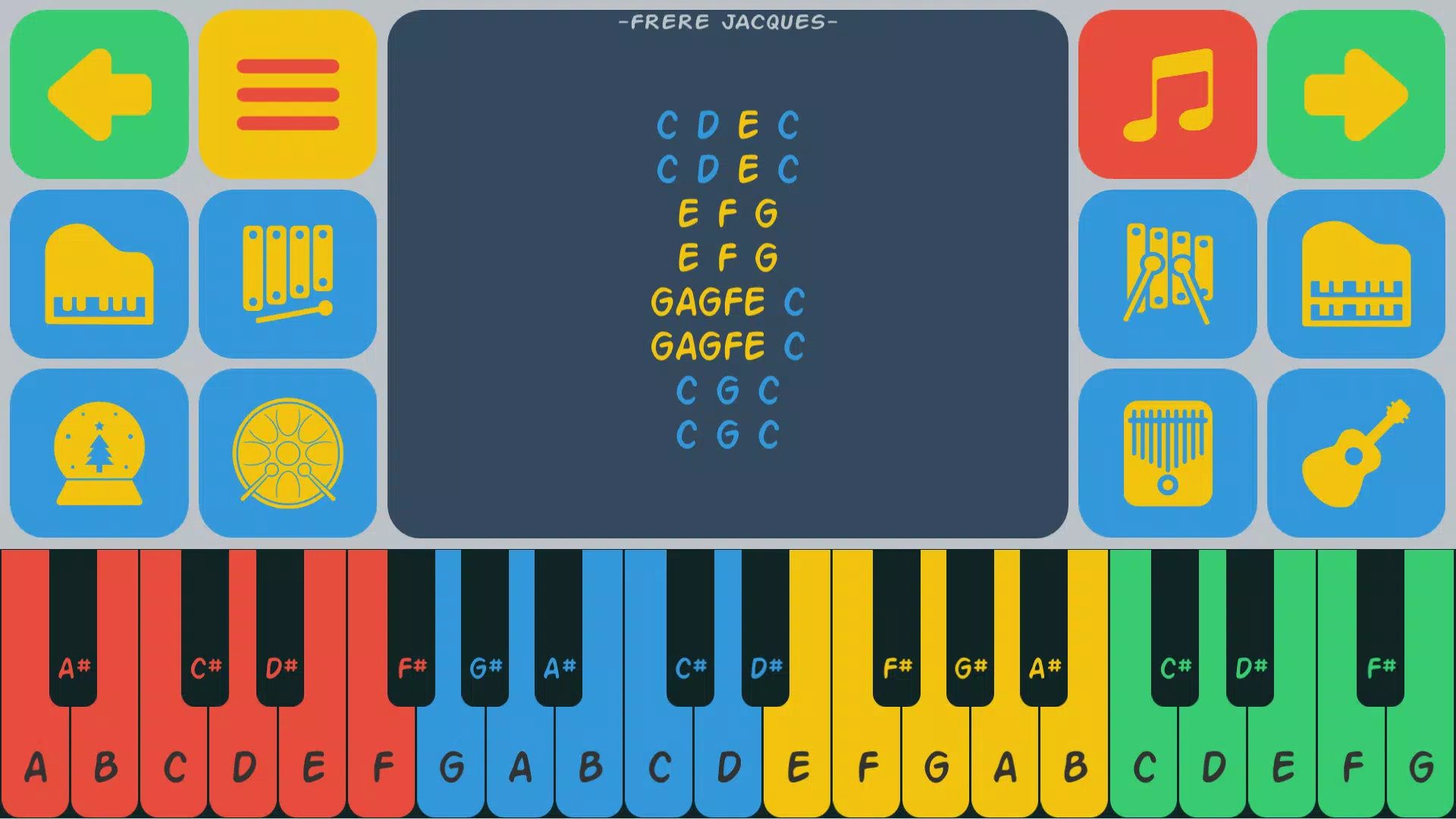 Easy Piano ကိုဖန်သားပြင်2
