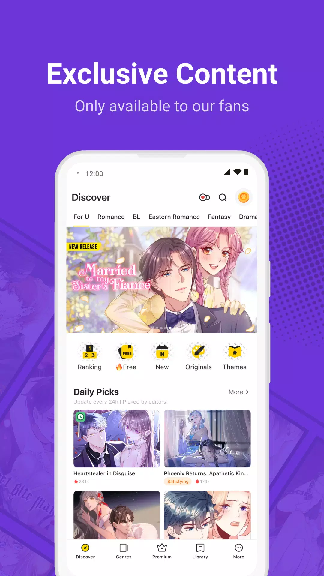 WebComics - Webtoon & Manga屏幕截圖3