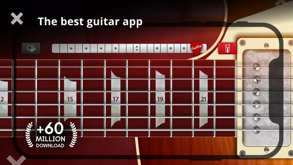 Real Guitar: Электрогитара экрана 1