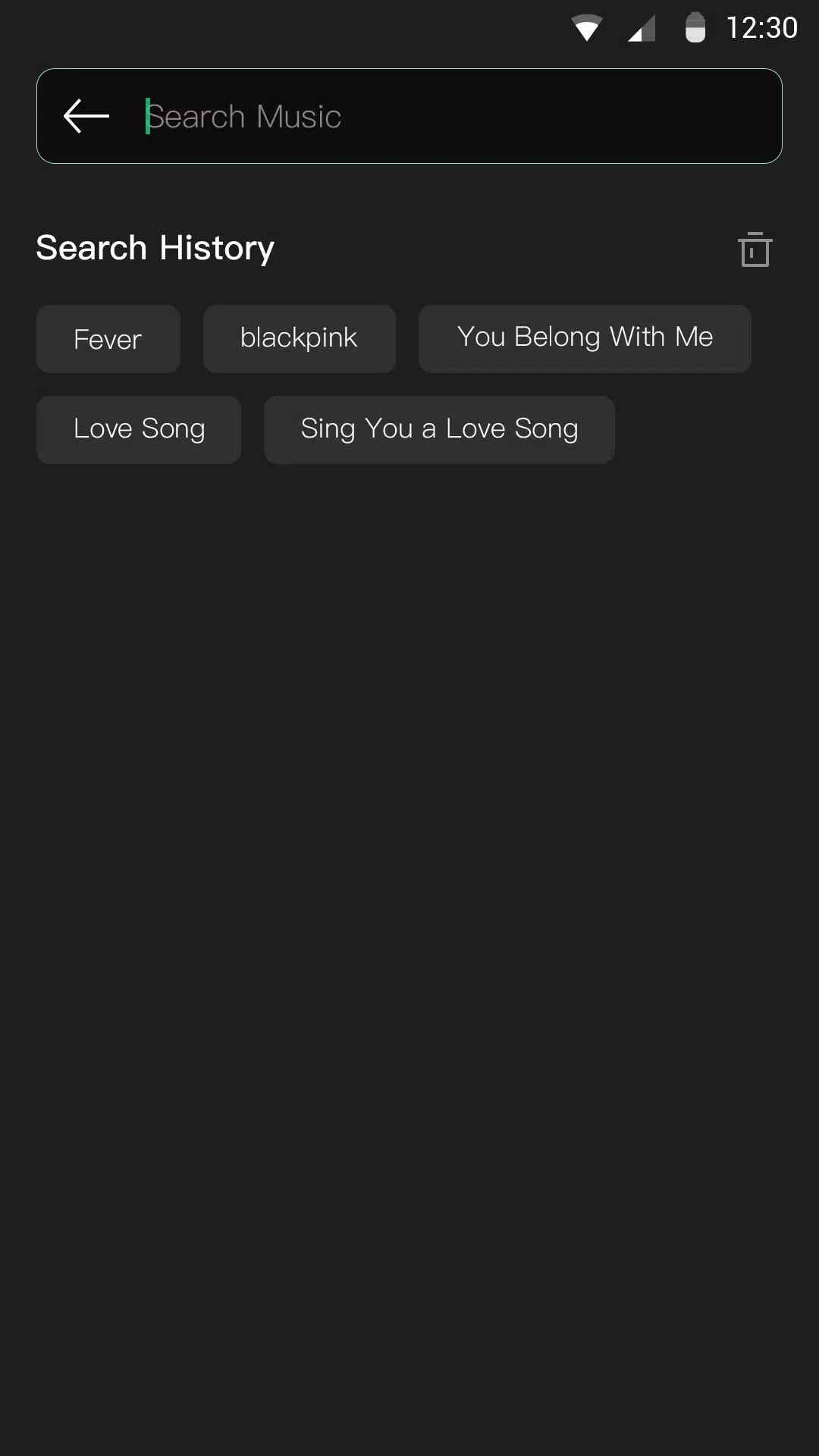 MP3 Player屏幕截圖3