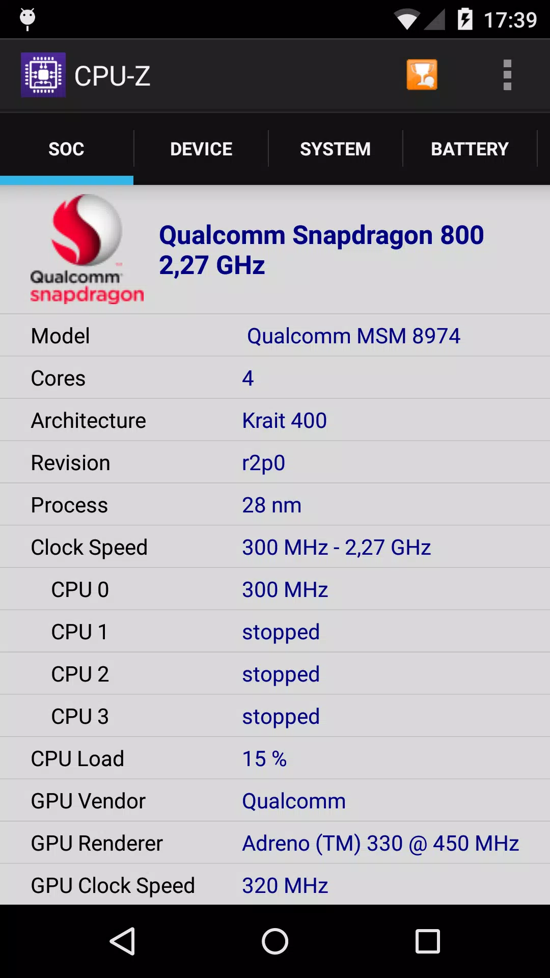 CPU-Z应用截图第1张