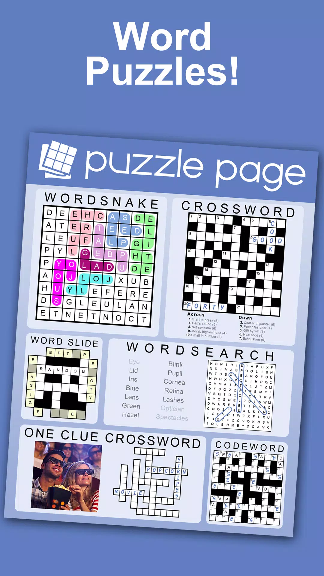 Puzzle Page Screenshot 3