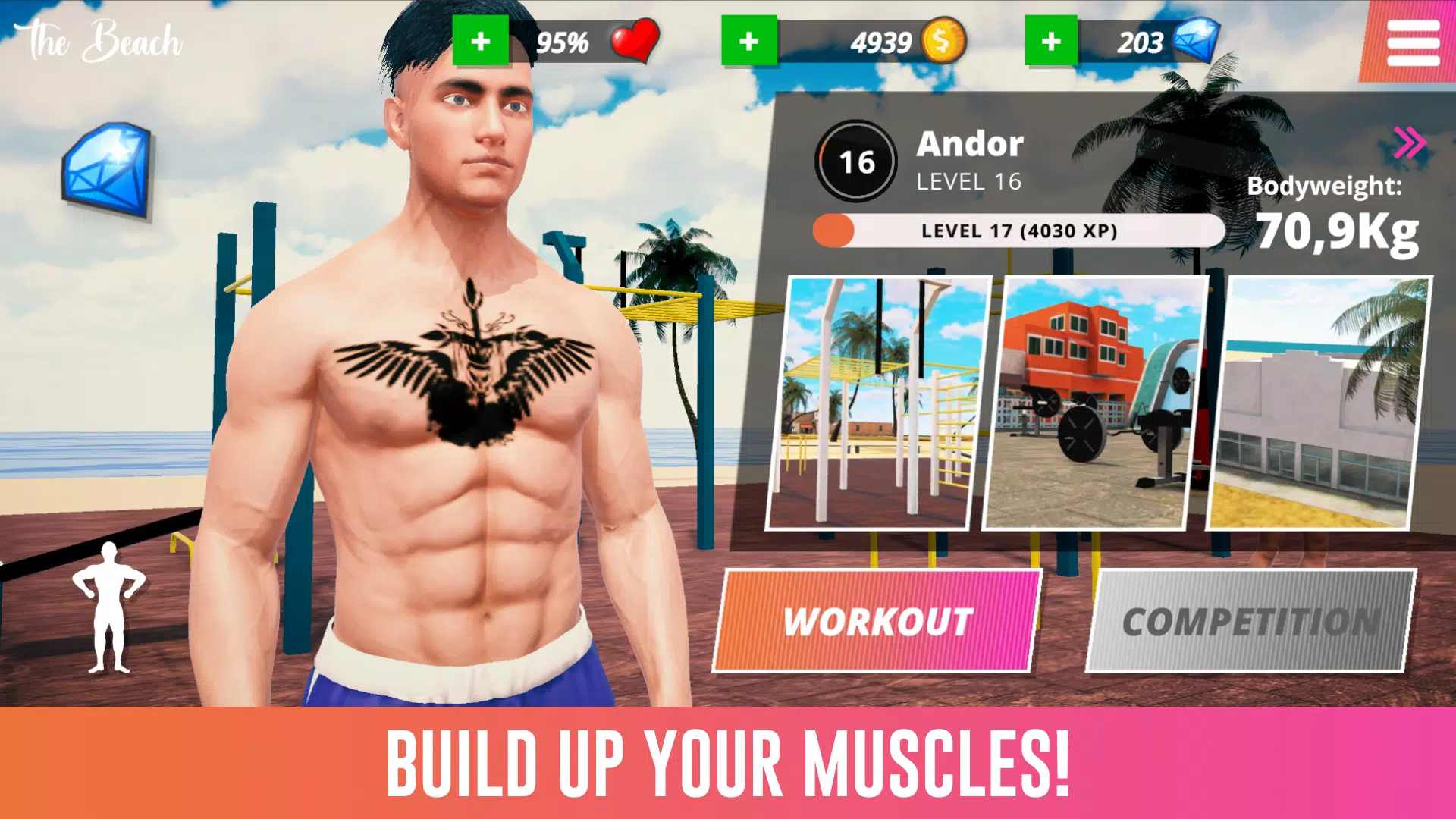 Iron Muscle IV - GYM simulator Capture d’écran4