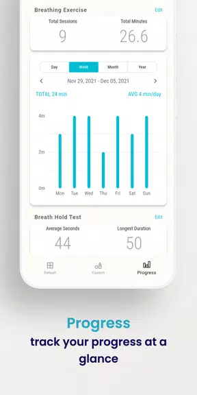 Breathe: 放鬆與專注屏幕截圖4