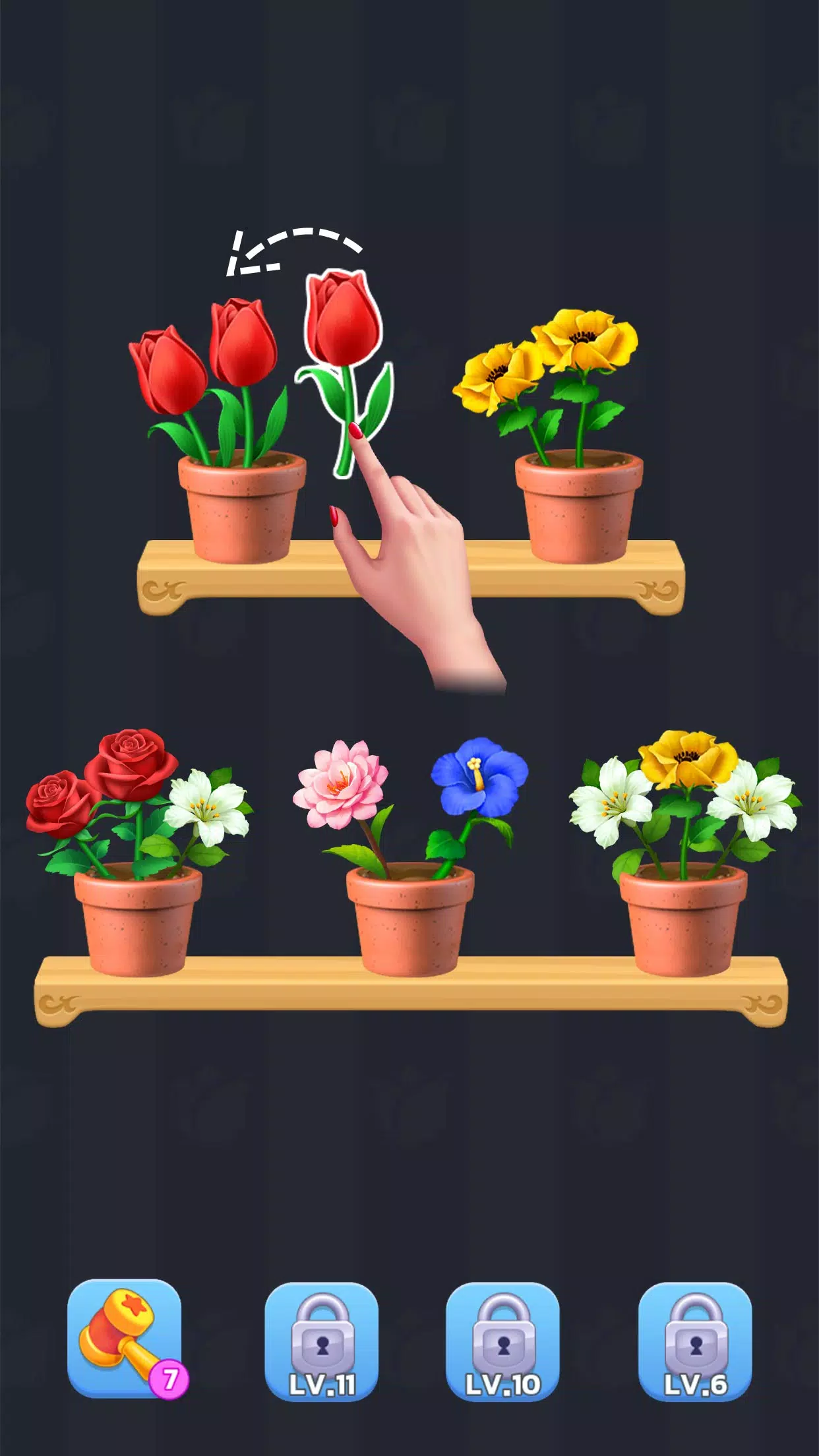 Blossom Sort® - Flower Games স্ক্রিনশট 1