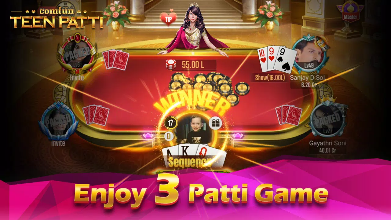 Teen Patti Comfun Card Online screenshot 4