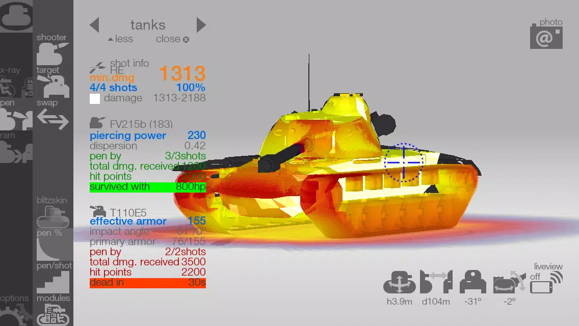 Armor Inspector - for WoT ảnh chụp màn hình 2