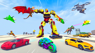 Police Robot Car Game 3d 스크린 샷 4