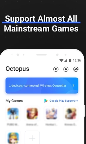 Octopus Gamepad Mouse Keyboard Keymapper screenshot 1