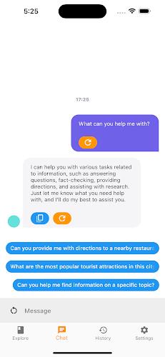 Chatty – AI assistant Capture d’écran1