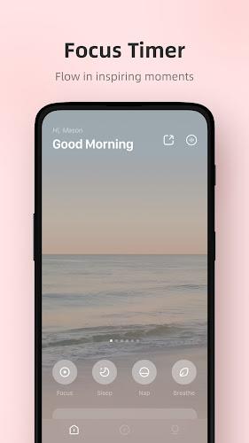潮汐 ‐ 睡眠音声、フォーカスタイマー、平穏な呼吸、瞑想スクリーンショット1