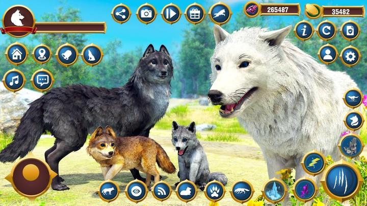 Arctic Craft Wolf Family Sim screenshot 3