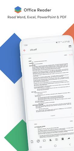 Office Reader - PDF,Word,Excel應用截圖第1張