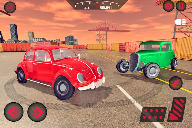 Classic Car Driving: Car Games ကိုဖန်သားပြင်4