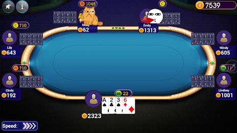 Omaha Poker Offline Captura de tela 2