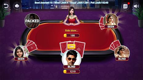 Teen Patti Card Game स्क्रीनशॉट 3