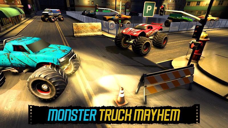 Monster Truck Parking Game 3D screenshot 4