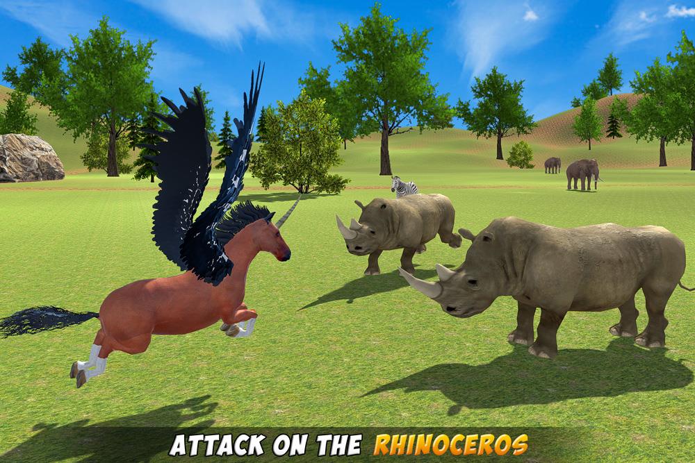 Screenshot Unicorn Family Simulator Game 2